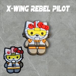 BOGO!! BUNDLE For Discount!!! X-Wing Rebel Pilot Hello Kitty Croc Charm